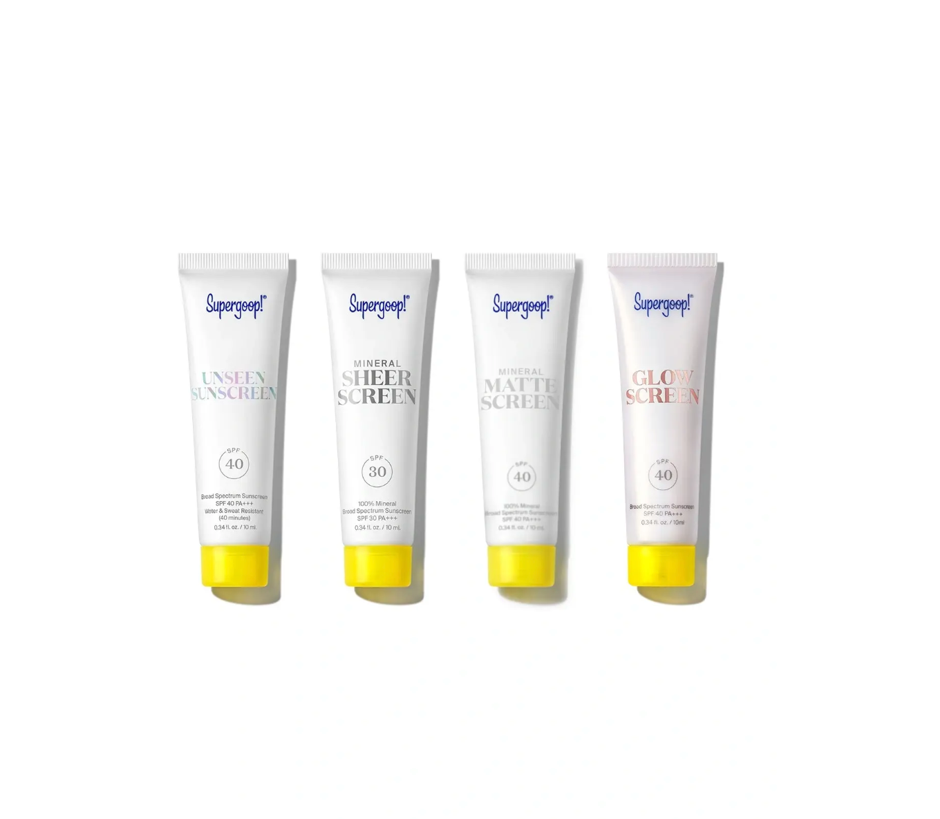 SUPERGOOP - SPF Multitaskers Mini Set