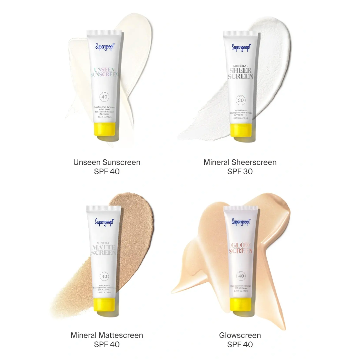 SUPERGOOP - SPF Multitaskers Mini Set