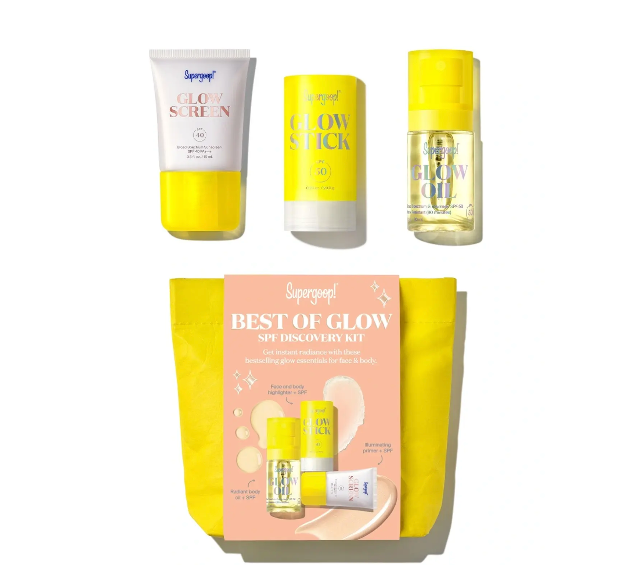 SUPERGOOP! - Best of Glow SPF Discovery Kit